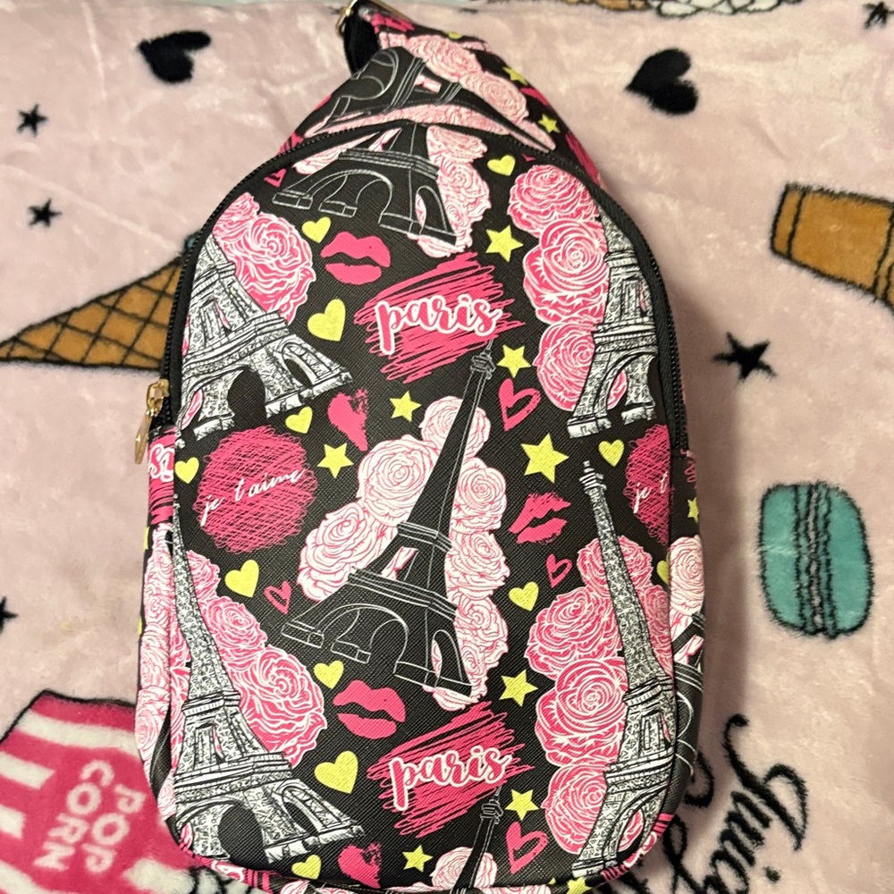 Paris Print Women's Slingbag